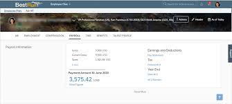 View Pay Statement