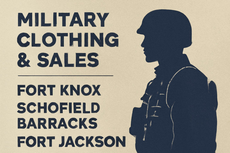 Explore the Best Military Clothing Stores