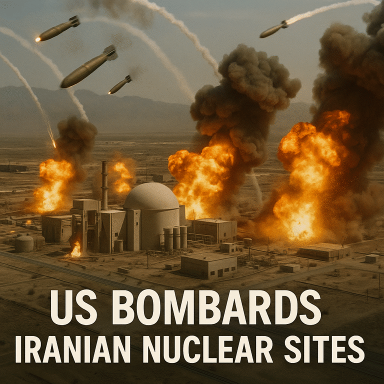 How the US Bombarded Iranian Nuclear Sites Without Detection