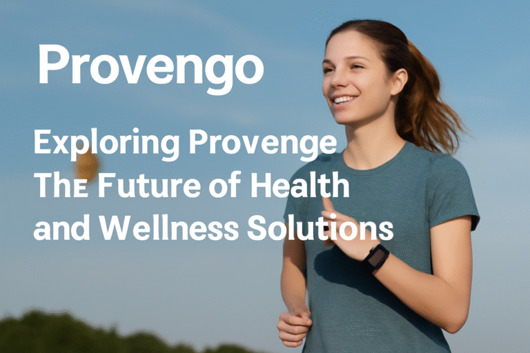 Exploring Provengo: The Future of Health and Wellness Solutions